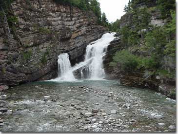 Image result for Cameron Falls (Alberta, Canada)