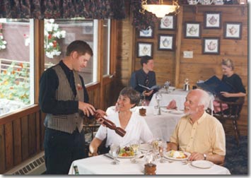 The Lamp Post Dining Room in Waterton Park, Alberta, Canada - Combining Excellent Service and Delicious Food!
